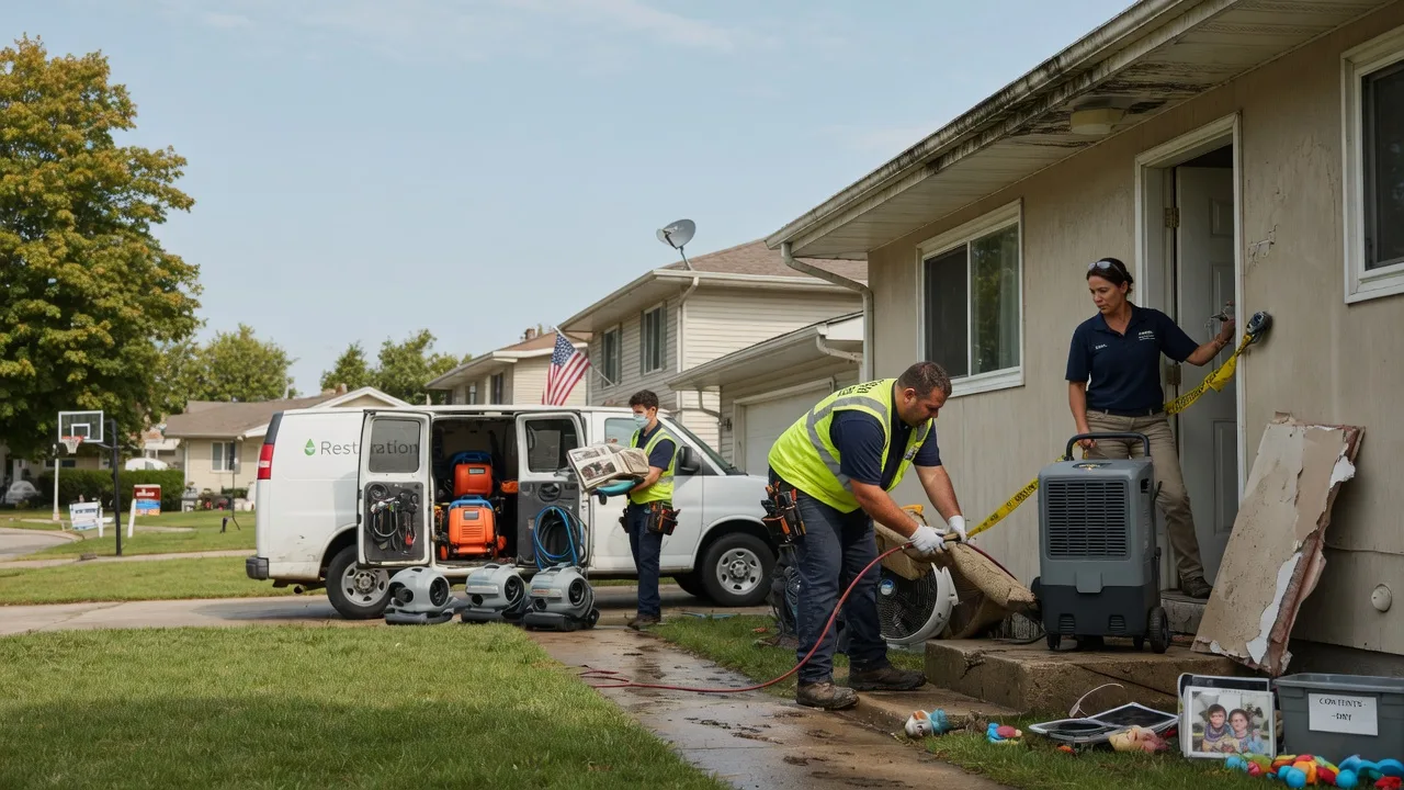 Water Damage Restoration in Highland Park, MI near me
